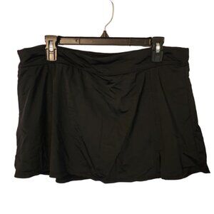 EUC Croft & Barrow Swim Skirt Black